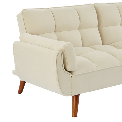 Fauteuil-canapé réglable en lin