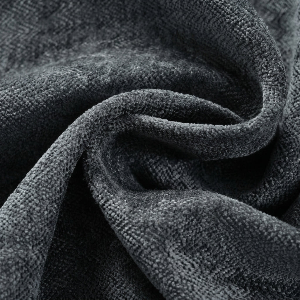 Canapé d'angle modulaire gris foncé avec rangement