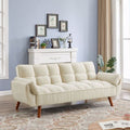 Fauteuil-canapé réglable en lin