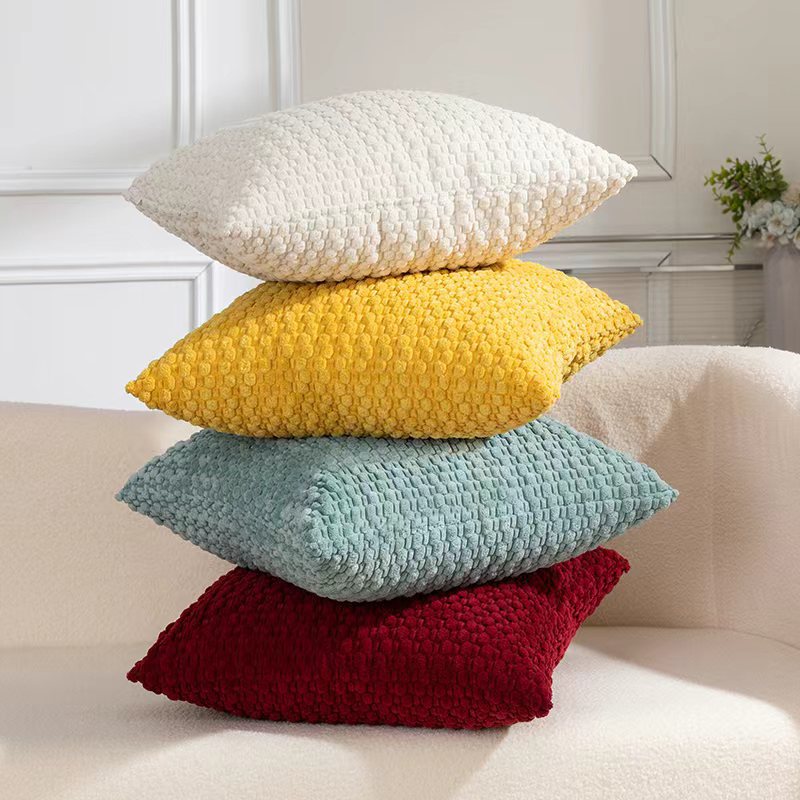 Coussin moelleux différentes couleurs ￼