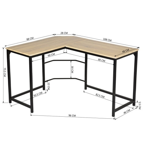 Grand bureau d’angle